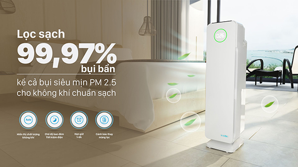 Biết cách sử dụng các chức năng của máy lọc không khí đúng cách
