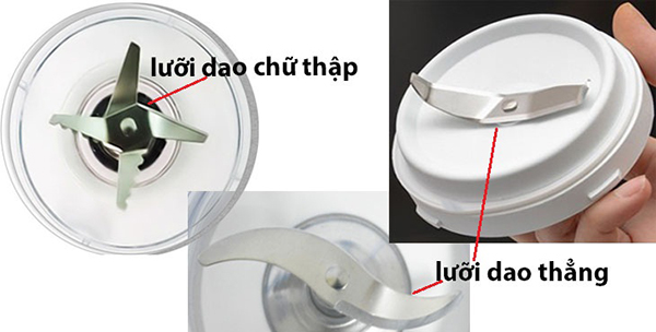 Người dùng nên lựa chọn lưỡi dao và cối xay phù hợp