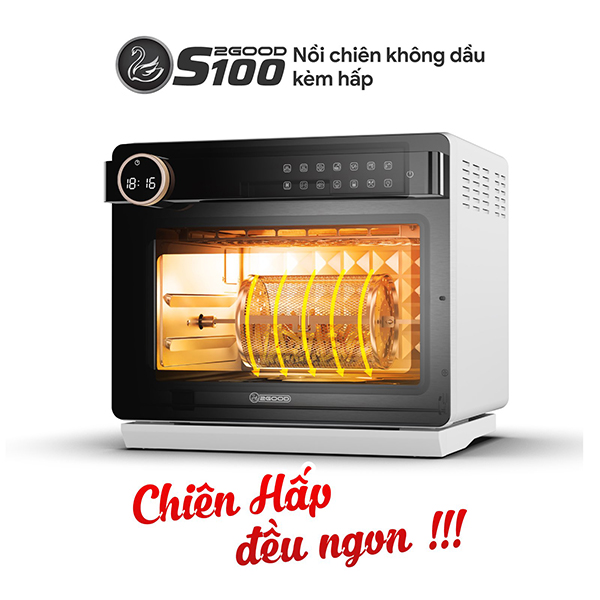 Nồi chiên hơi nuớc 2GOOD S100